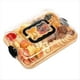 thumbnail image 1 of Tabla de Quesos de Madera, Bandeja para Aperitivos, Caja de Picnic con Rejilla, Caja Bento de Frutas, Ideal para Viajes Al Aire Libre, Camping y Vacaciones., 1 of 5