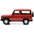 thumbnail image 3 of 1980 Mercedes-Benz G-Model (SWB) Red with Black Stripes Limited Edition to 504 pieces Worldwide 1/18 Diecast Model Car by Minichamps, 3 of 4