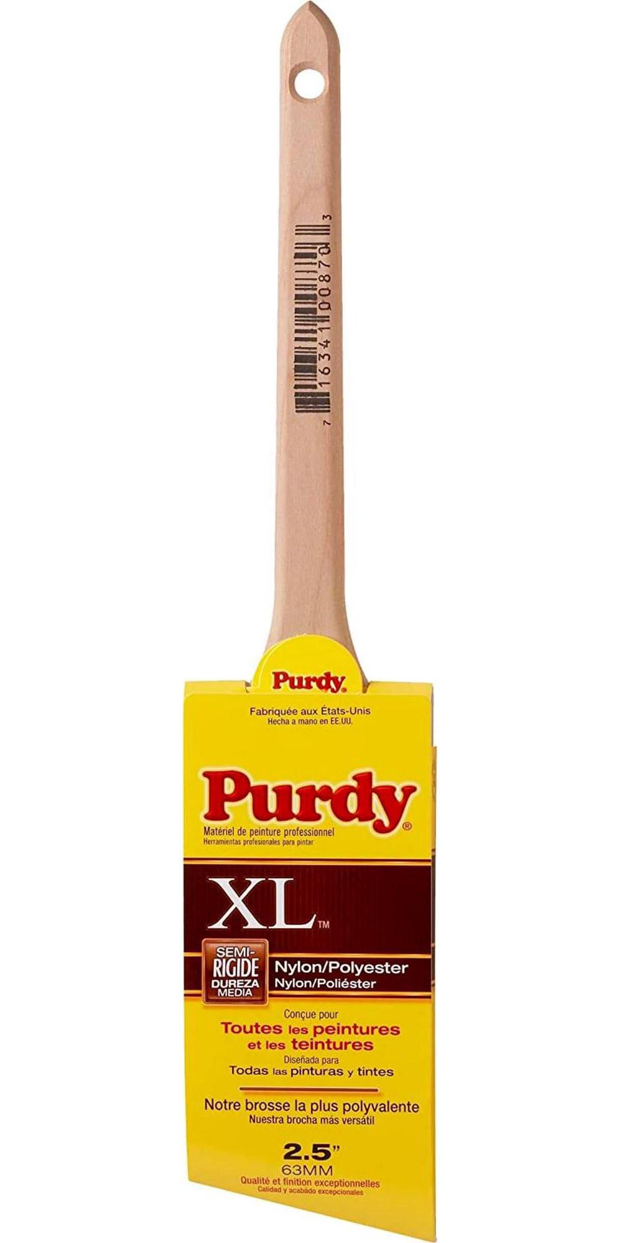 Purdy 144080325 XL Series Dale Angular Trim Paint Brush, 2-1/2 inch