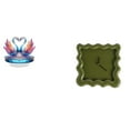 thumbnail image 1 of Estatua de escultura de cisne,Escultura de cisne para decoración del hogar Adorno de San Valentín,Reloj de pared,Reloj de pared decorativo para baño y dormitorio.,Reloj de pared cuadrado, 1 of 8
