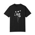 thumbnail image 2 of NAMTYQX Womens Graphic T Shirts mit Print Oversized Loose Fit Short Sleeve Airoft O-Neck Print Fashion Stretch Women's Blouses Black Size M, 2 of 3