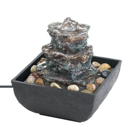 Rock Tower Tabletop Fountain Canada - Tabletop Water Fountain Canada Rock Tower Tabletop Fountain Canada - Tabletop Water Fountain Canada