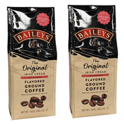 Baileys Irish Cream Non Alcoholic Medium Roast Ground Coffee - 10 Ounce (2 pack)