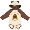 thumbnail image 3 of Inktastic Thanksgiving Turkey Nana Boys or Girls Long Sleeve Baby Bodysuit, 3 of 5