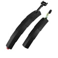 thumbnail image 2 of Eigraketly Guardabarros trasero de plástico anticolisión para bicicleta, Kits de reparación de luz trasera telescópica Flexible, piezas de Ciclismo Negro con luz, 2 of 6