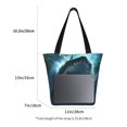 thumbnail image 3 of Easygdp Undersea Shark Bolso de Hombro para Mujer, Bolso Bandolera y Cartera de Mano Elegante para Uso Diario, 3 of 6