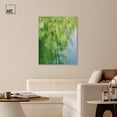 thumbnail image 3 of Lakeside Lushness I Canvas Coastal Paintings by Art Remedy, Silver Frame, 36" x 45", 3 of 7
