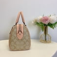 thumbnail image 3 of Coach CS188 Rowan Satchel Bag In Signature Canvas IN Light Khaki Faded Blush, 3 of 9