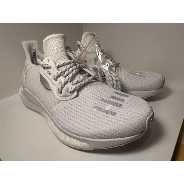 Adi-das X Pharrell Williams Men's Originals Solar Hu Shoes Cloud White EF2378 5