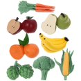 thumbnail image 1 of Plastic Fruit and Vegetable Models for Decoration 1Set Realistic Simulation, 1 of 5