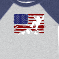 thumbnail image 4 of Inktastic Snowboarding Us Flag Boys or Girls Baby Bodysuit, 4 of 5