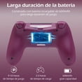 thumbnail image 2 of Controlador inalámbrico P4, joystick de juego remoto compatible con P-4/P-4 Slim/P-4 Pro/PC (azul bayas), 2 of 8