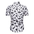 thumbnail image 4 of Camisa Hawaiana Con Estampado Para Hombre Playa Moda, 4 of 7