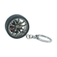 thumbnail image 1 of koolsoo Mini Cute Tire Keyring Creative Automobile Car Parts Model Key Chains Lovers Black, 1 of 9