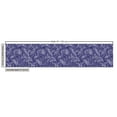 thumbnail image 3 of Botanical Sofa Upholstery Fabric by the Yard, Monochrome Detailed Intricate Berries and Leaves Rhythmic Exotic Print, Decorative Fabric for DIY and Home Accents, Indigo and White by Ambesonne, 3 of 5