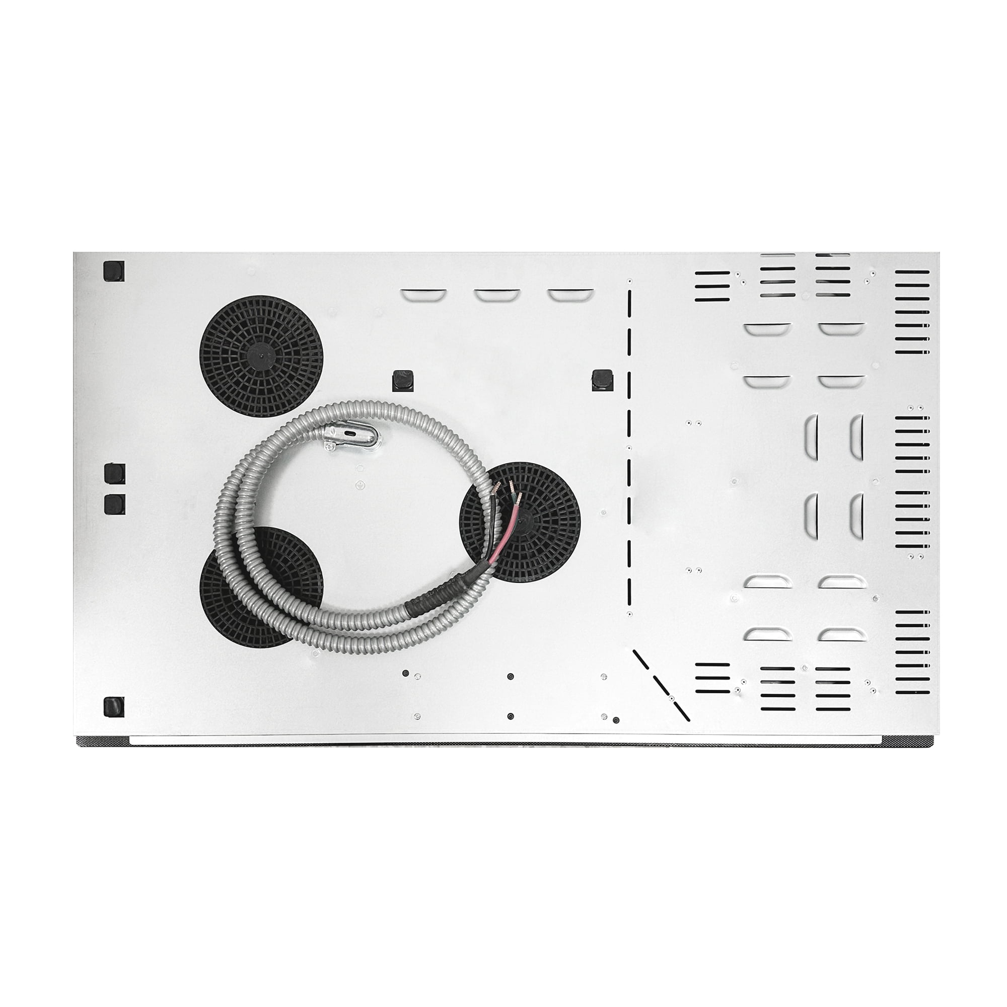 Equator Design 36" Electric Hybrid CERAMIC-INDUCTION 5 Burner Cooktop 220V