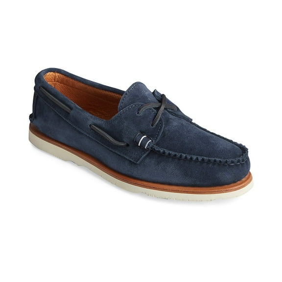 Sperry Top-Sider Sunspel A/O 2-Eye Suede Navy 13M