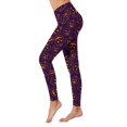 thumbnail image 1 of Gibobby Leggings Con Forro Polar Mujer Leggings Halloween para mujer, ajustados y elegantes, capa base para uso diario.（Morado， M), 1 of 5