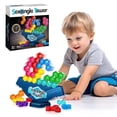 thumbnail image 1 of Stack Attack Game for Adult & Kids, Tower Stack Game Tetris Board Game for Family Travel Party, Family Games Balance Stacking Toy, Team Toys Building Block, 1 of 14