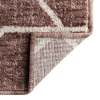 thumbnail image 6 of Unique Loom Eco Trellis Collection Area Rug - Mondo (2' x 8' Runner Dusty Rose/Ivory), 6 of 6