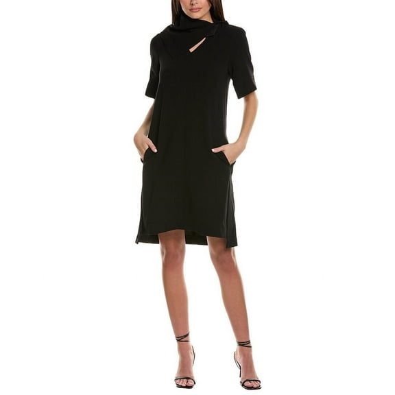 3.1 Phillip Lim womens Removable Scarf Dress, 0, Black