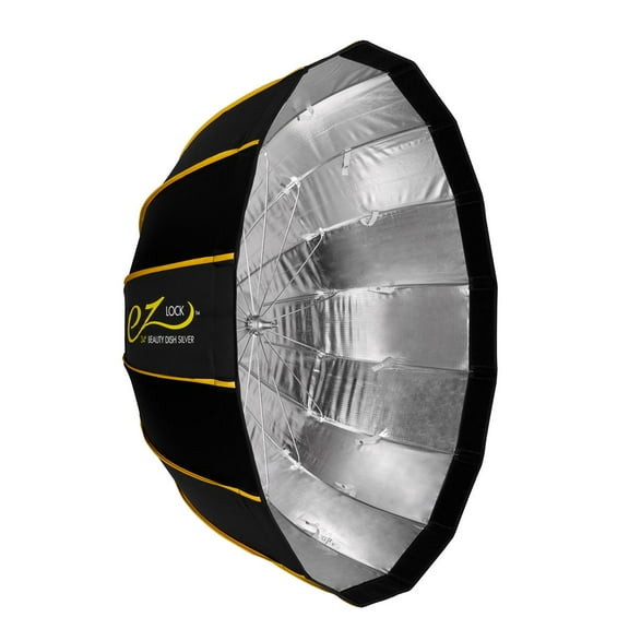 Glow EZ Lock Collapsible Silver Beauty Dish (34")