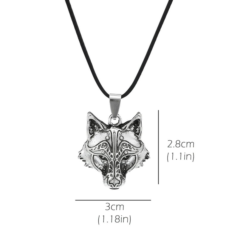 5pcs Stainless Steel Charms for Jewelry Making Cat Rabbit Wolf Animal Pendant D Necklace Bracelet Jewelry Making Supplies for Men and Women,Temu