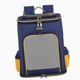 thumbnail image 2 of GROWTH TANK Cat Backpack Carrier Small Dogs Cats Rabbits Carrier Handbag for Cycling Yellow, 2 of 8