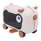 thumbnail image 1 of Maleta Para Montar Para Niños Y Niños Pequeños, Equipaje De Mano Con Capacidad De 55,12 Libras Con 4 Ruedas Giratorias Y Pedal Plegable, Maleta Para Scooter De Aerolínea, 1 of 7