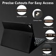thumbnail image 4 of Funda con teclado MMK para iPad 10.2 9.ª, 8.ª generación, con teclado, 4 of 7