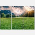 thumbnail image 2 of Triglav Mountain Panorama - Landscape Photography Canvas Print, 2 of 3