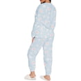 thumbnail image 3 of Conjunto de Pijama para Mujer Shendy Vendy Manga Larga Cuello Redondo con Estampado Transpirable, 3 of 4