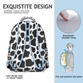 thumbnail image 5 of All-Purpose Geometric Shapes Texture Backpack - For School, College Lectures, Business Meetings and Casual Use, Sleek Design, Wonderful Gift Idea, 5 of 6