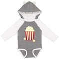 thumbnail image 3 of Inktastic Popcorn Movie Treat Boys or Girls Long Sleeve Baby Bodysuit, 3 of 5