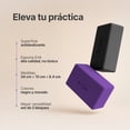 thumbnail image 3 of Bloques de Yoga Set de 2 | Yoga Block Color Morado y Negro para Estiramiento y Posturas | B Life, 3 of 7