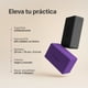 thumbnail image 3 of Bloques de Yoga Set de 2 | Yoga Block Color Morado y Negro para Estiramiento y Posturas | B Life, 3 of 7