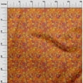 thumbnail image 2 of oneOone Polyester Lycra Orange Fabric Batik Sewing Craft Projects Fabric Prints By Yard 56 Inch Wide, 2 of 4