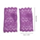 thumbnail image 3 of Guantes sin dedos bloqueadores del sol únicos para mujeres, guantes delgados para conducir en color púrpura., 3 of 5