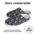 thumbnail image 6 of Lsque Garden Gnomes Pattern Womens Comfort Cotton on Scuff With Memory Foam and Anti-skid Sole Slipper-40/41, 6 of 7