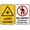 Warning Sign 1, variant on Leopard Geckos Funny Metal Sign, 8"x12" Aluminum Sign, Gecko Gift Lizard Warning Pet Decor