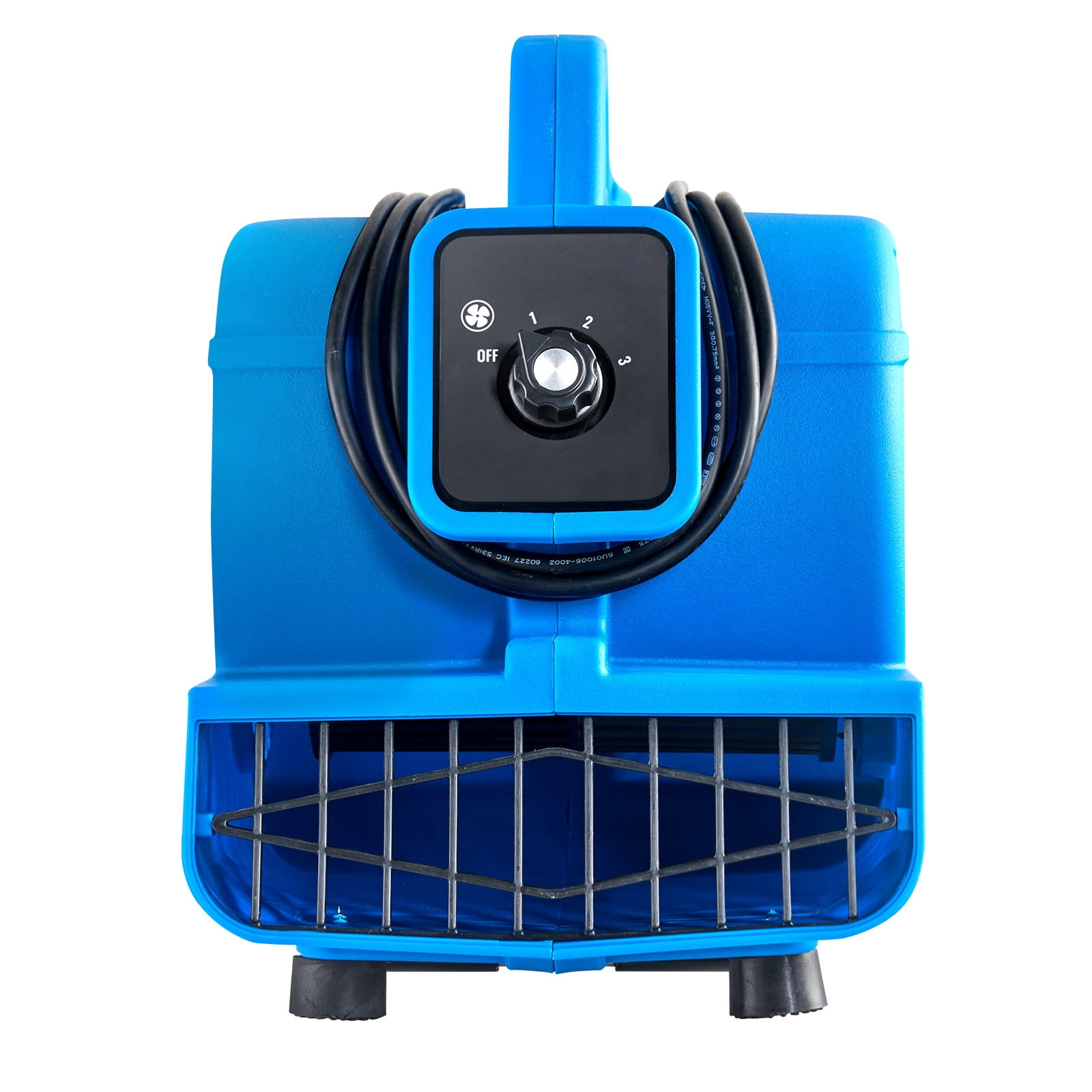 XPOWER P-80A Leistungsstarker Bodenventilator – 350 CFM, Leicht, Schnell Trocknend (EU-Version)