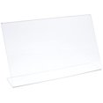 thumbnail image 2 of Azar Displays 112707 14" W x 8.5" H L-Shaped Sign Holder (10 Pack), 2 of 4
