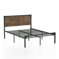thumbnail image 3 of Drvo Metal Platform Bed, Full, Dark Brown, 3 of 6
