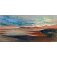 thumbnail image 2 of Farrall-Doyle, Anne 18x11 Gold Ornate Wood Framed with Double Matting Museum Art Print Titled - Evening Vista II, 2 of 4