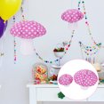 thumbnail image 4 of Weiweiguan 2pcs Scene Lanterns Paper Lanterns Mushroom-shaped Lantern for Performance, 4 of 7