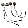 thumbnail image 2 of Almencla 4 Pieces Motor RC Car to Install Professional Lightweight Replace Parts RC Parts for S99 Drone RC Plane, 2 of 8
