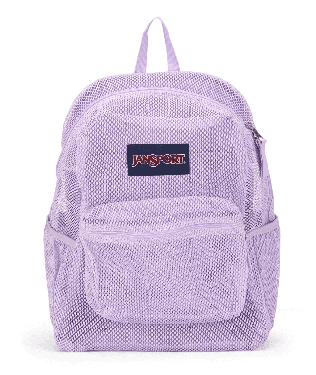 Jansport Eco Mesh Backpack Pastel Lilac