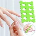 thumbnail image 2 of Summercome 2pcs Sponge Toe Separators Pedicure Set for Nail Polish- Premium Nail Art Painting and Polishing Tool Kit, Green, 2 of 7