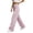 a01Pink, variant on Yyeselk Womens Wide Leg Sun Protection Pants Lightweight Baggy Stretch High Waisted Slacks Drawstring Casual Joggers Trousers Pink XL