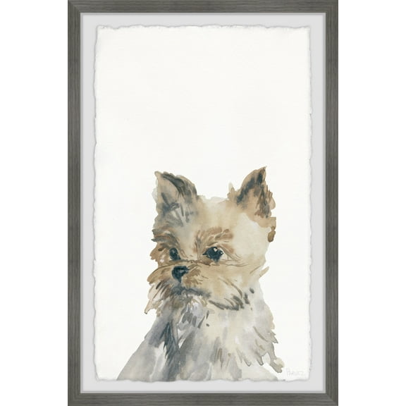Parvez Taj Furry Little Friend Framed Wall Art